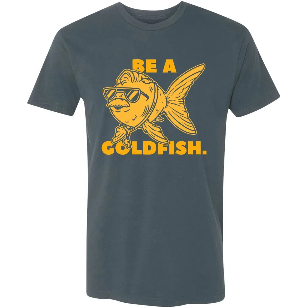 Be a Goldfish Premium Unisex T-shirt - 14