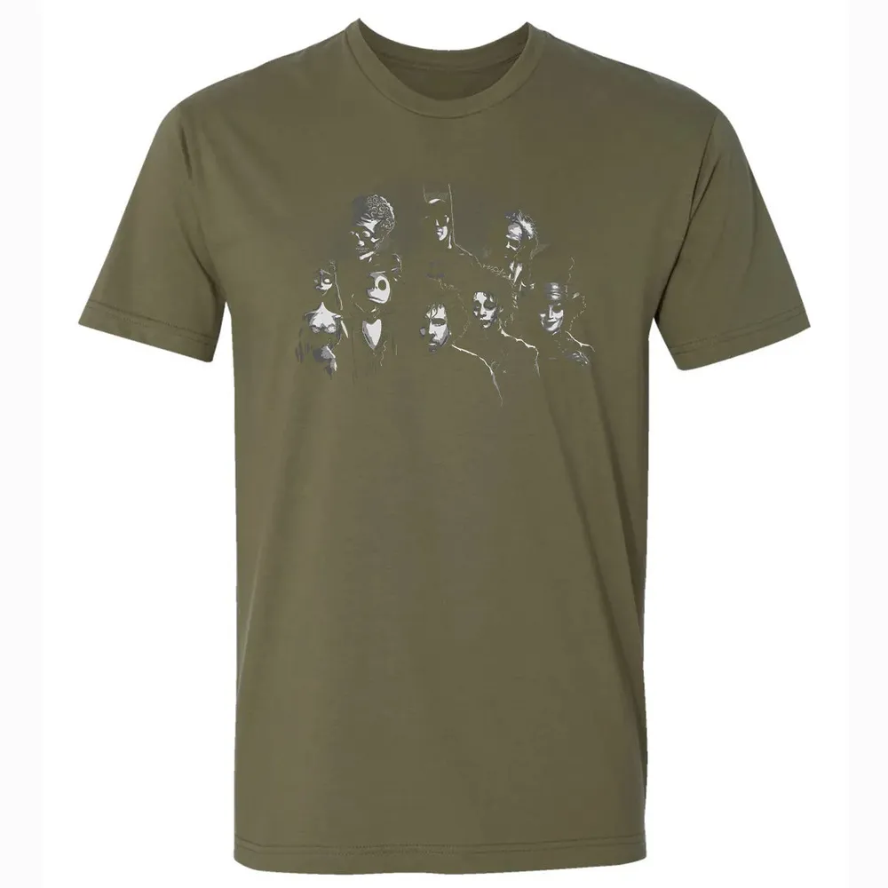 Tim Burton Characters Premium Unisex T-shirt - 5