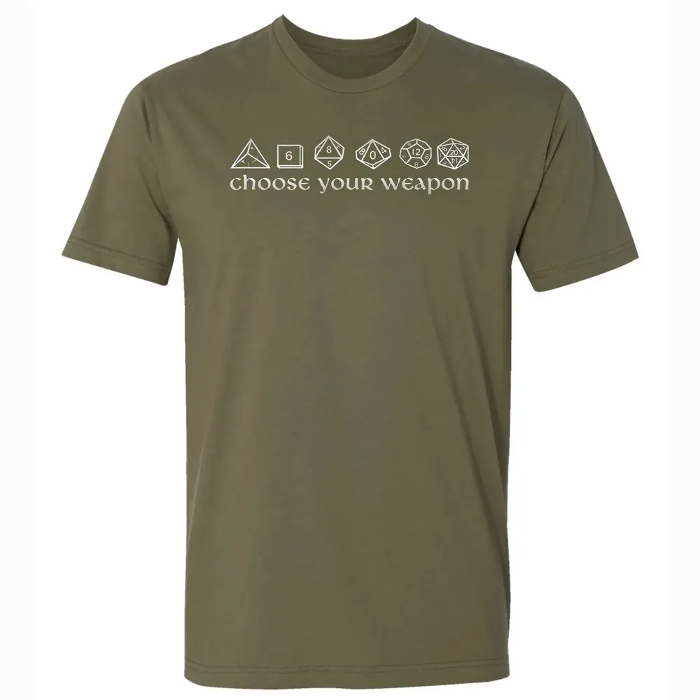 Choose Your Weapon Premium Unisex T-shirt - 5