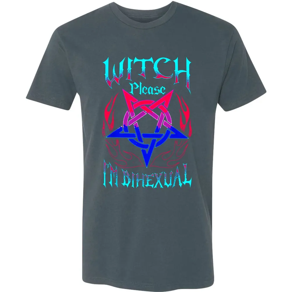 Witch Please I'm Bihexual Premium Unisex T-shirt - 14