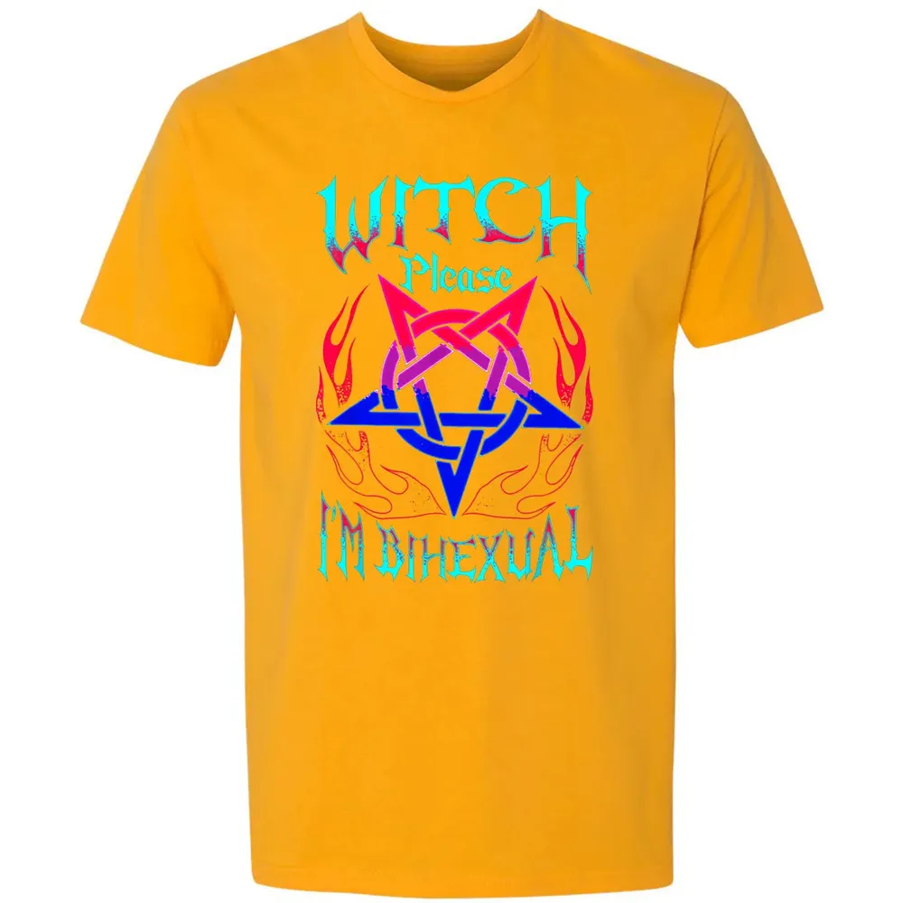 Witch Please I'm Bihexual Premium Unisex T-shirt - 11