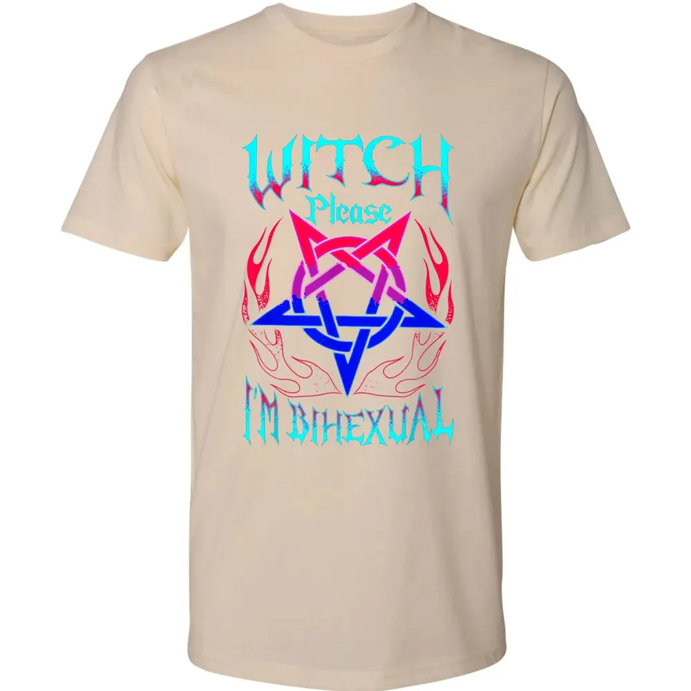 Witch Please I'm Bihexual Premium Unisex T-shirt - 13