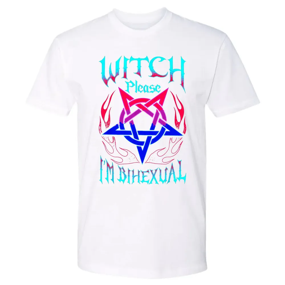 Witch Please I'm Bihexual Premium Unisex T-shirt - 4