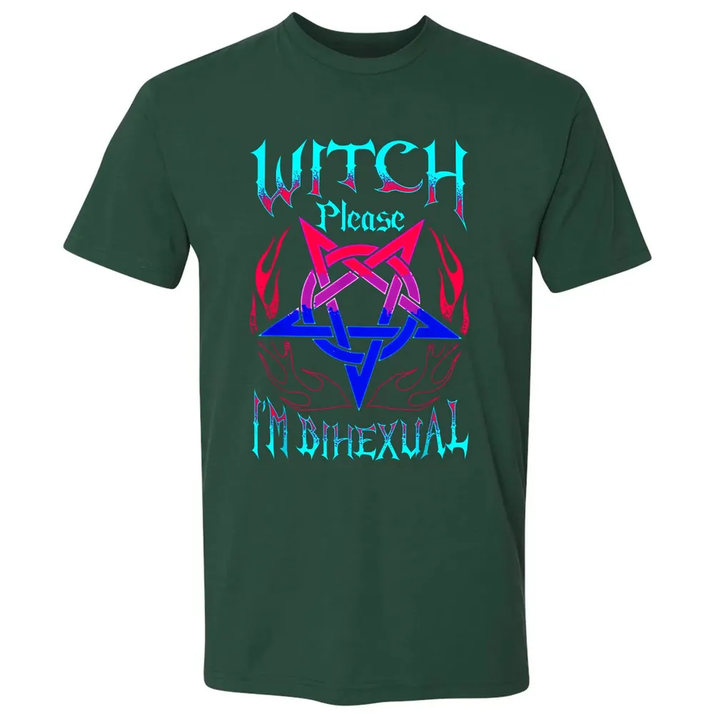 Witch Please I'm Bihexual Premium Unisex T-shirt - 12