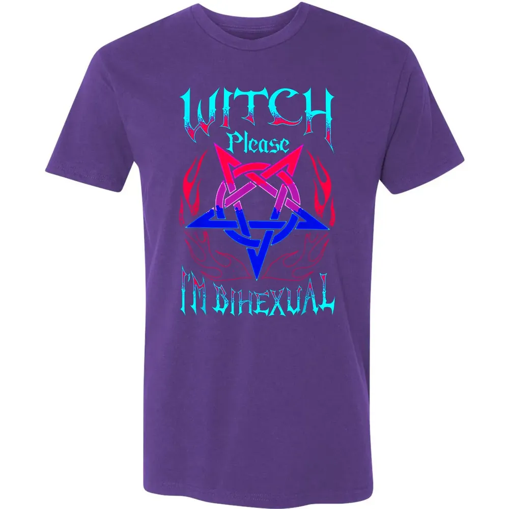 Witch Please I'm Bihexual Premium Unisex T-shirt - 7