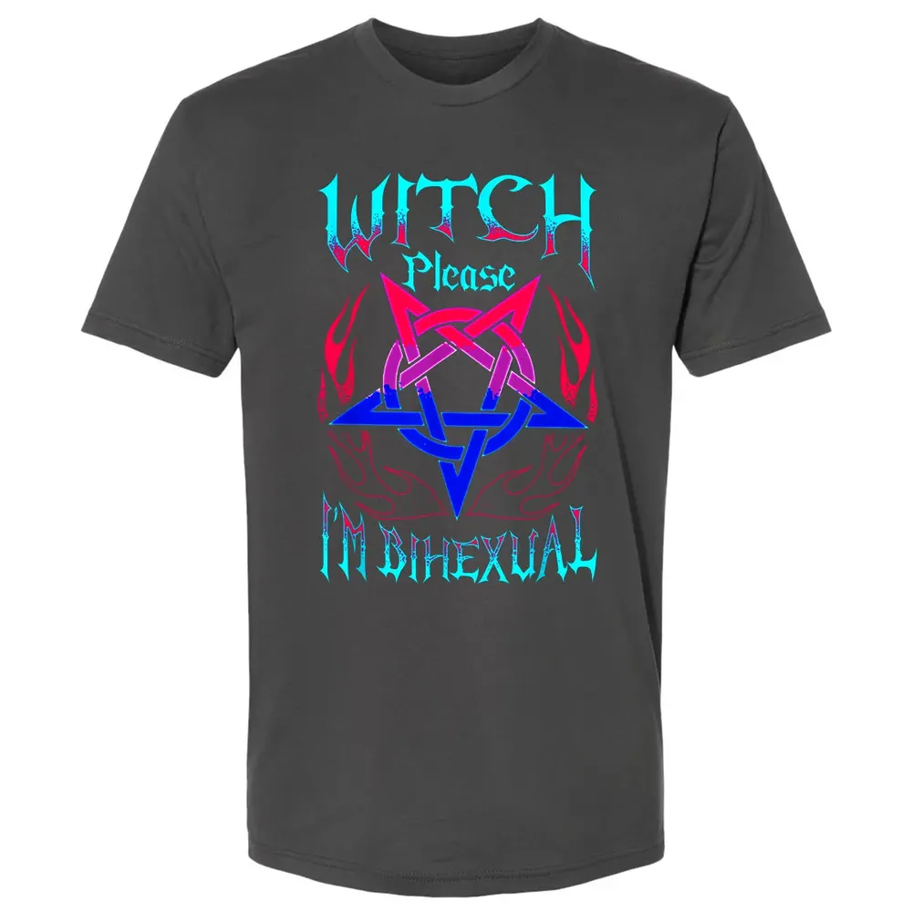 Witch Please I'm Bihexual Premium Unisex T-shirt - 8
