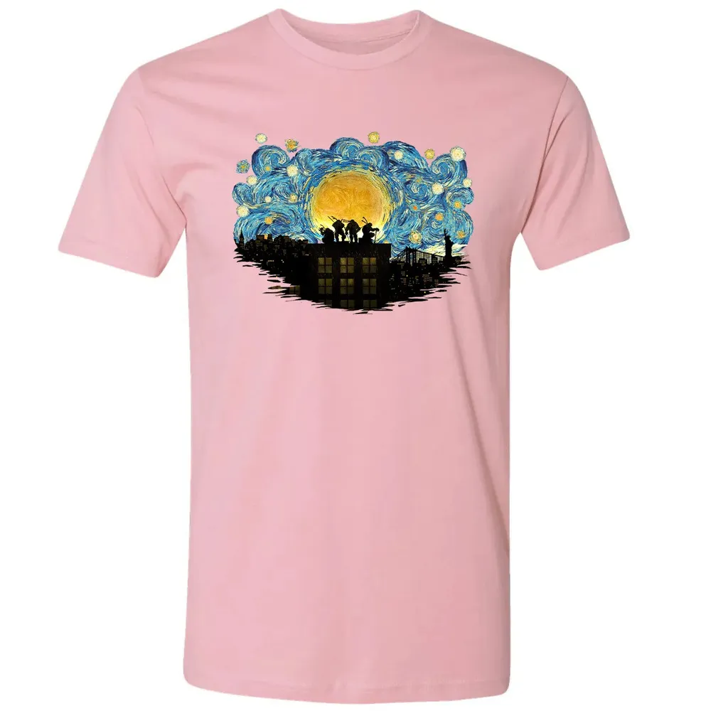 TMNT Starry Night Premium Unisex T-shirt - 3