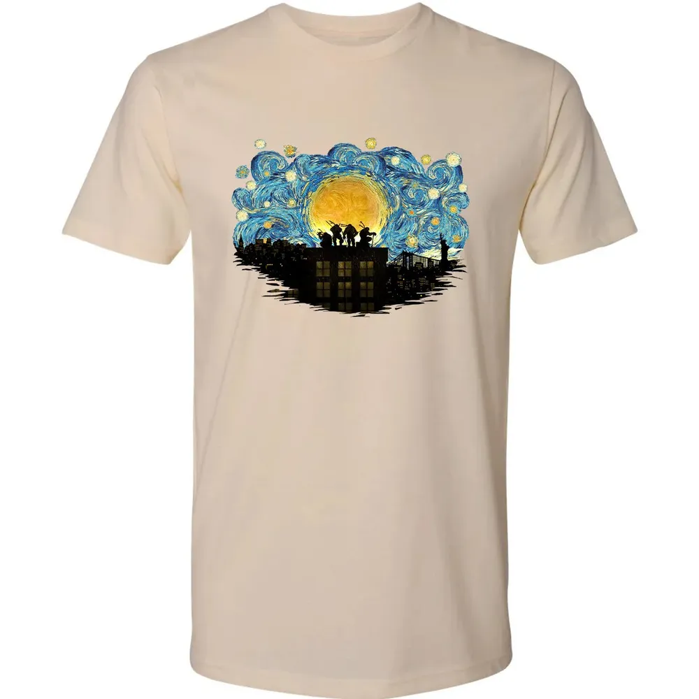 TMNT Starry Night Premium Unisex T-shirt - 13