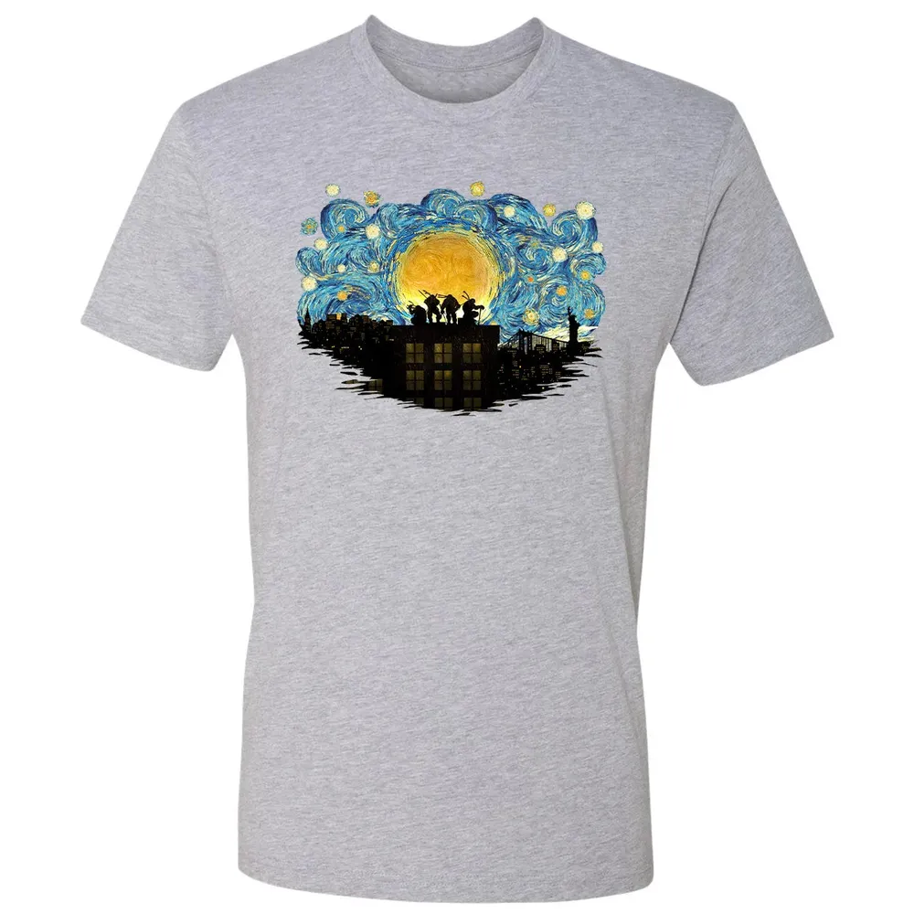 TMNT Starry Night Premium Unisex T-shirt - 9