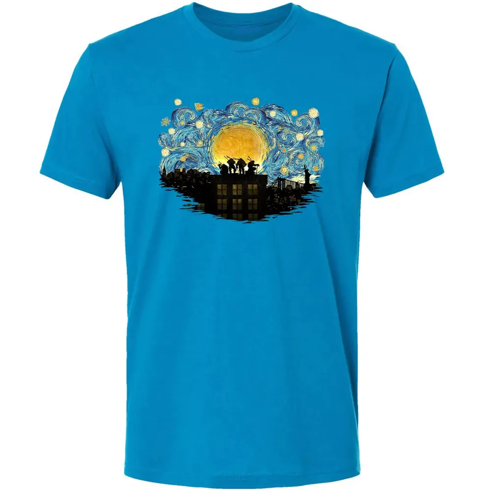 TMNT Starry Night Premium Unisex T-shirt - 15