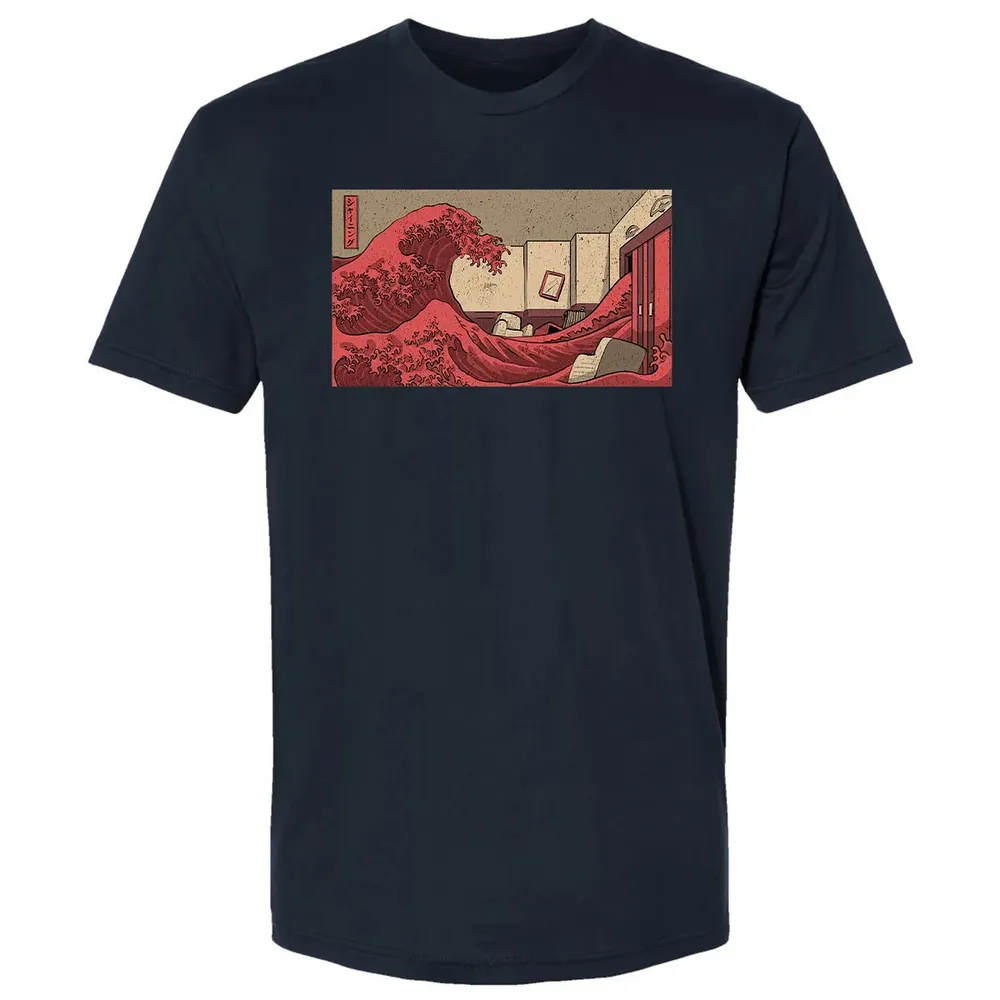 The Shining Wave Premium Unisex T-shirt - 2