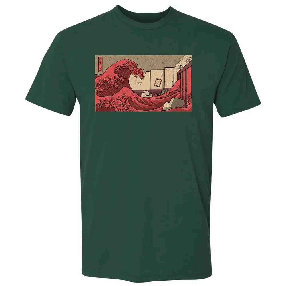 The Shining Wave Premium Unisex T-shirt - 12