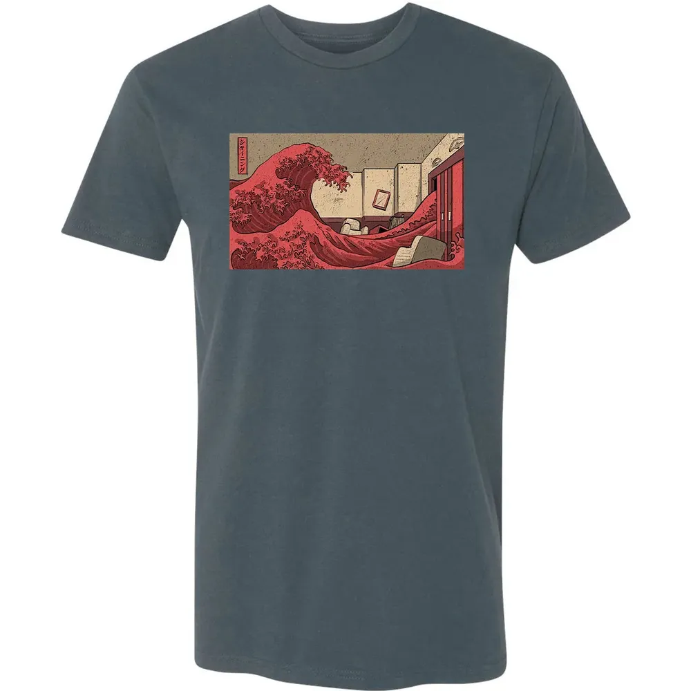 The Shining Wave Premium Unisex T-shirt - 14