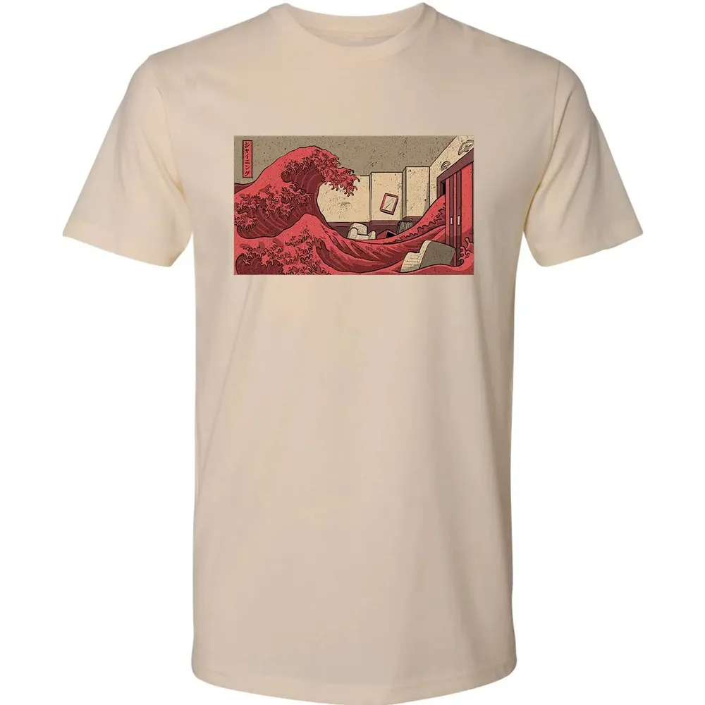 The Shining Wave Premium Unisex T-shirt - 13