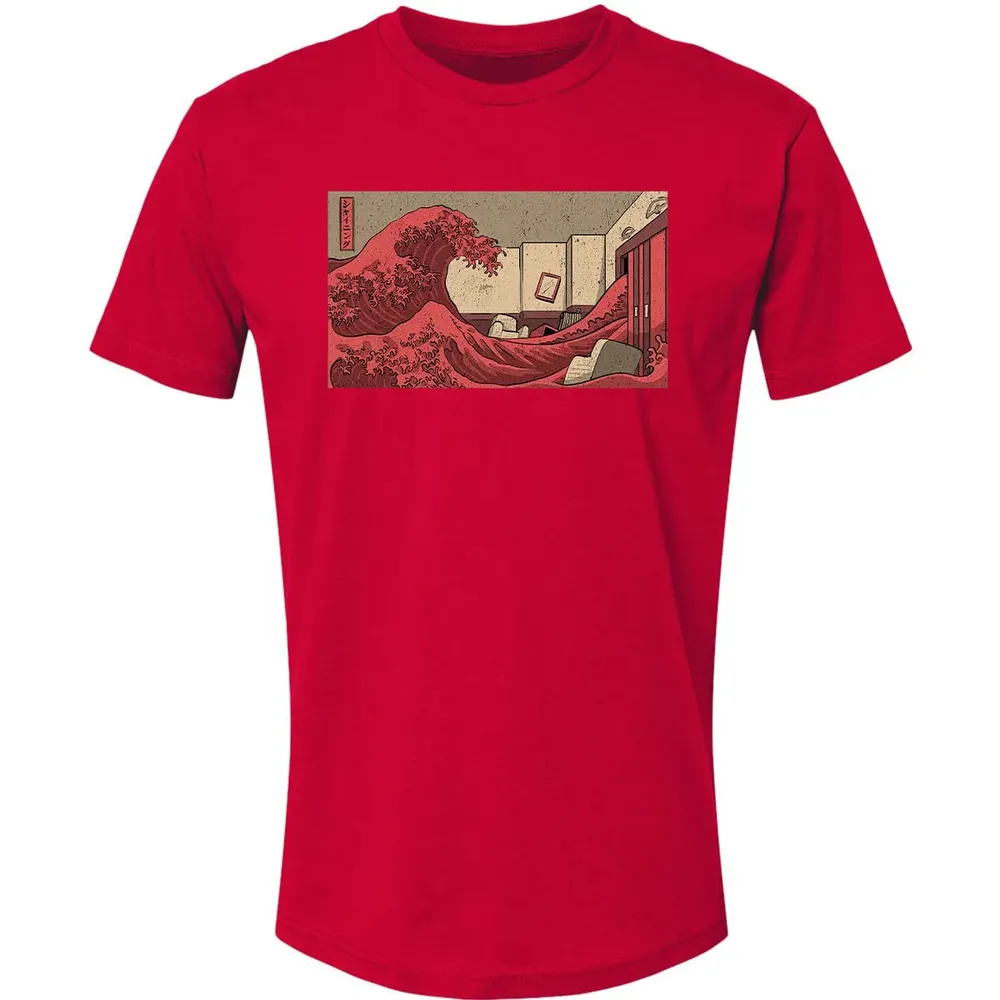 The Shining Wave Premium Unisex T-shirt - 6