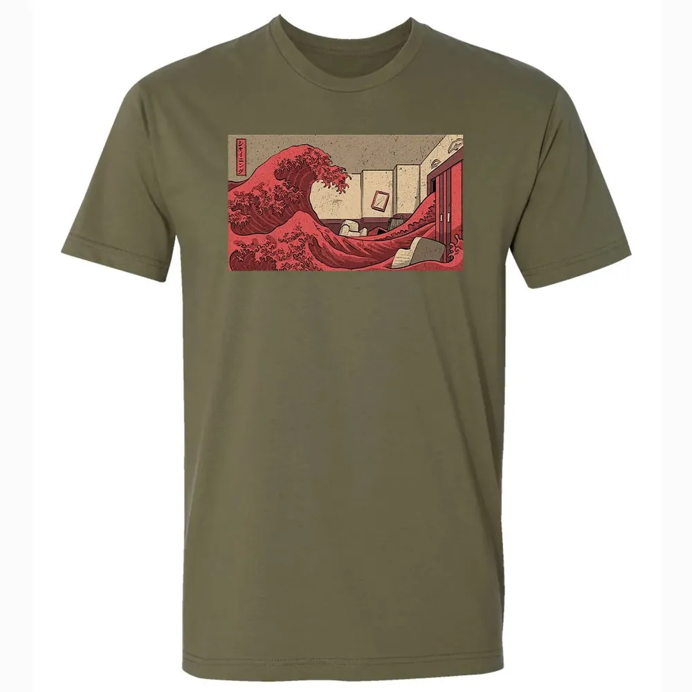 The Shining Wave Premium Unisex T-shirt - 5