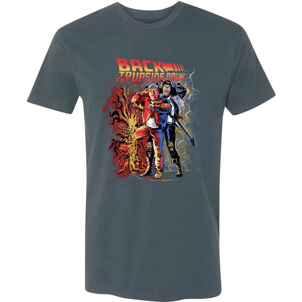 Back To The Upside Down Premium Unisex T-shirt - 14