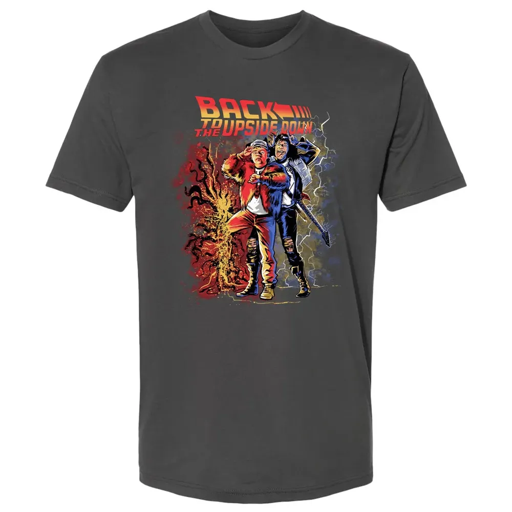 Back To The Upside Down Premium Unisex T-shirt - 8
