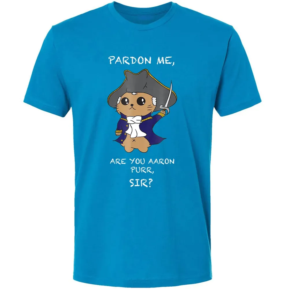 Cute Hamilton Cat Premium Unisex T-shirt - 15