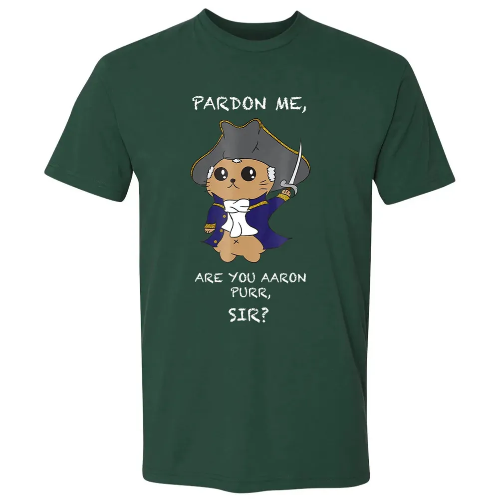 Cute Hamilton Cat Premium Unisex T-shirt - 12