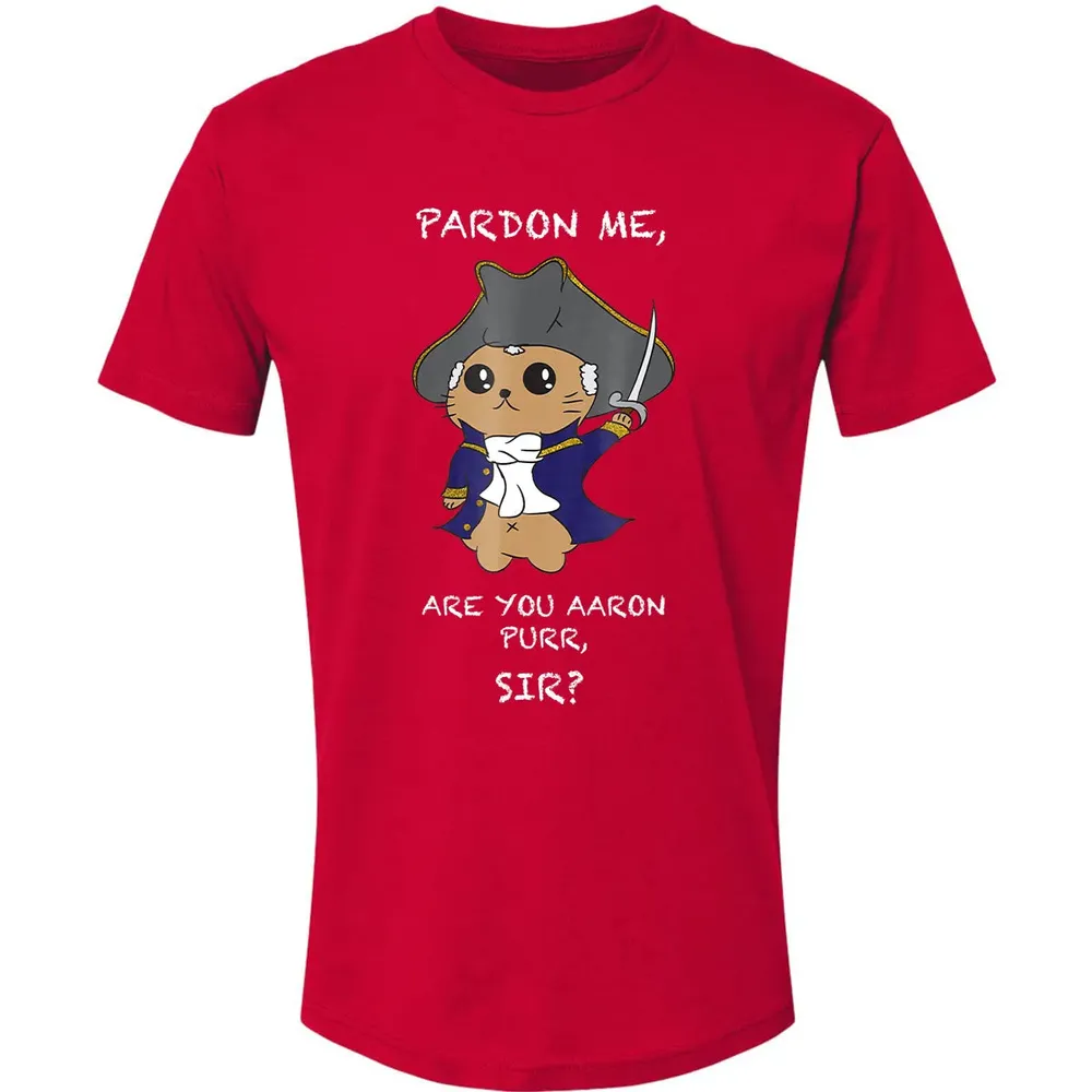 Cute Hamilton Cat Premium Unisex T-shirt - 6