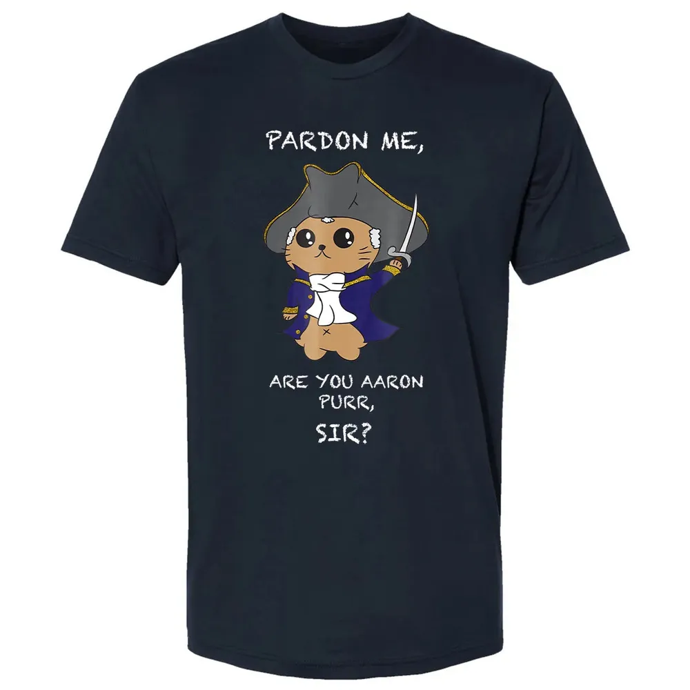 Cute Hamilton Cat Premium Unisex T-shirt - 2