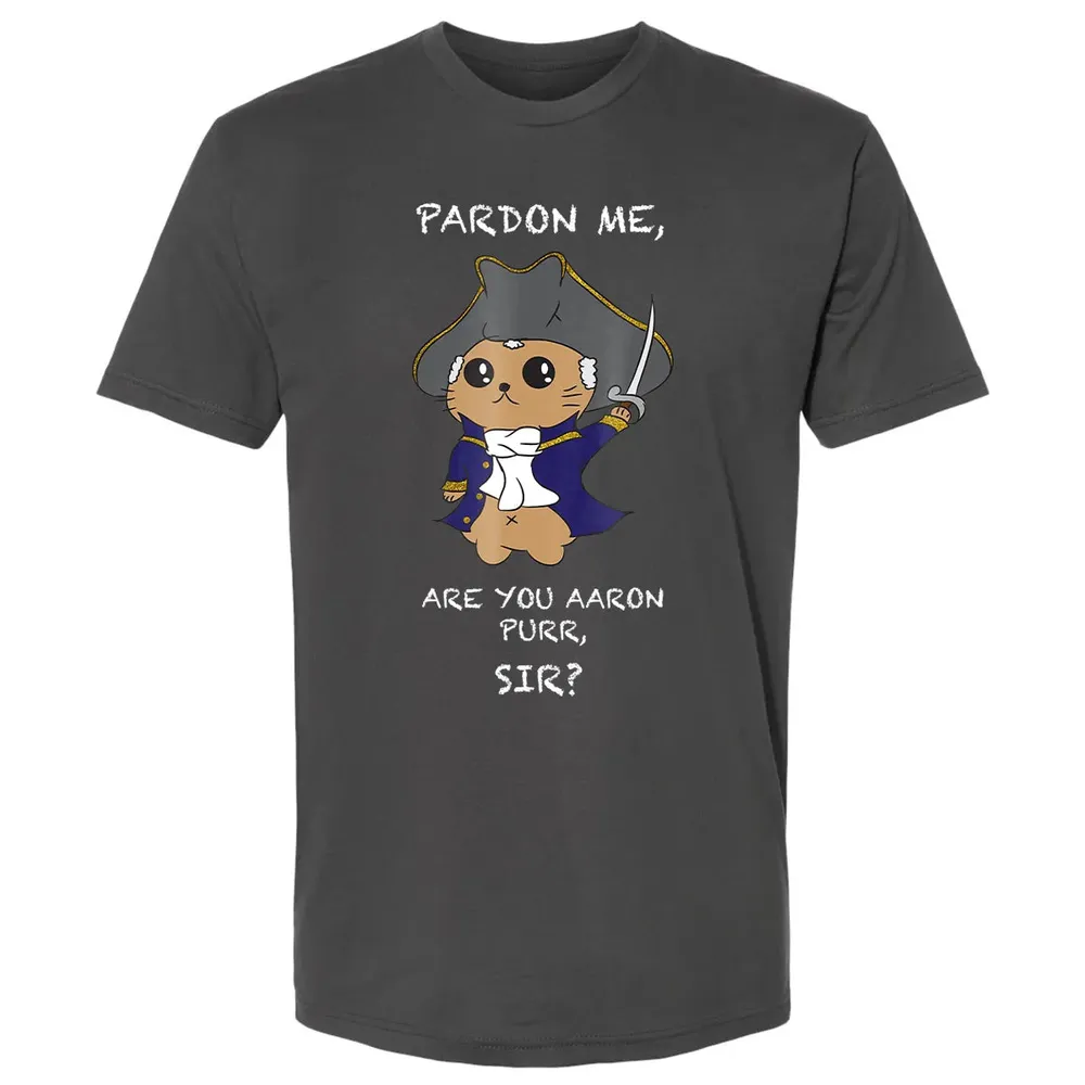 Cute Hamilton Cat Premium Unisex T-shirt - 8