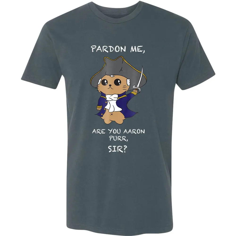 Cute Hamilton Cat Premium Unisex T-shirt - 14