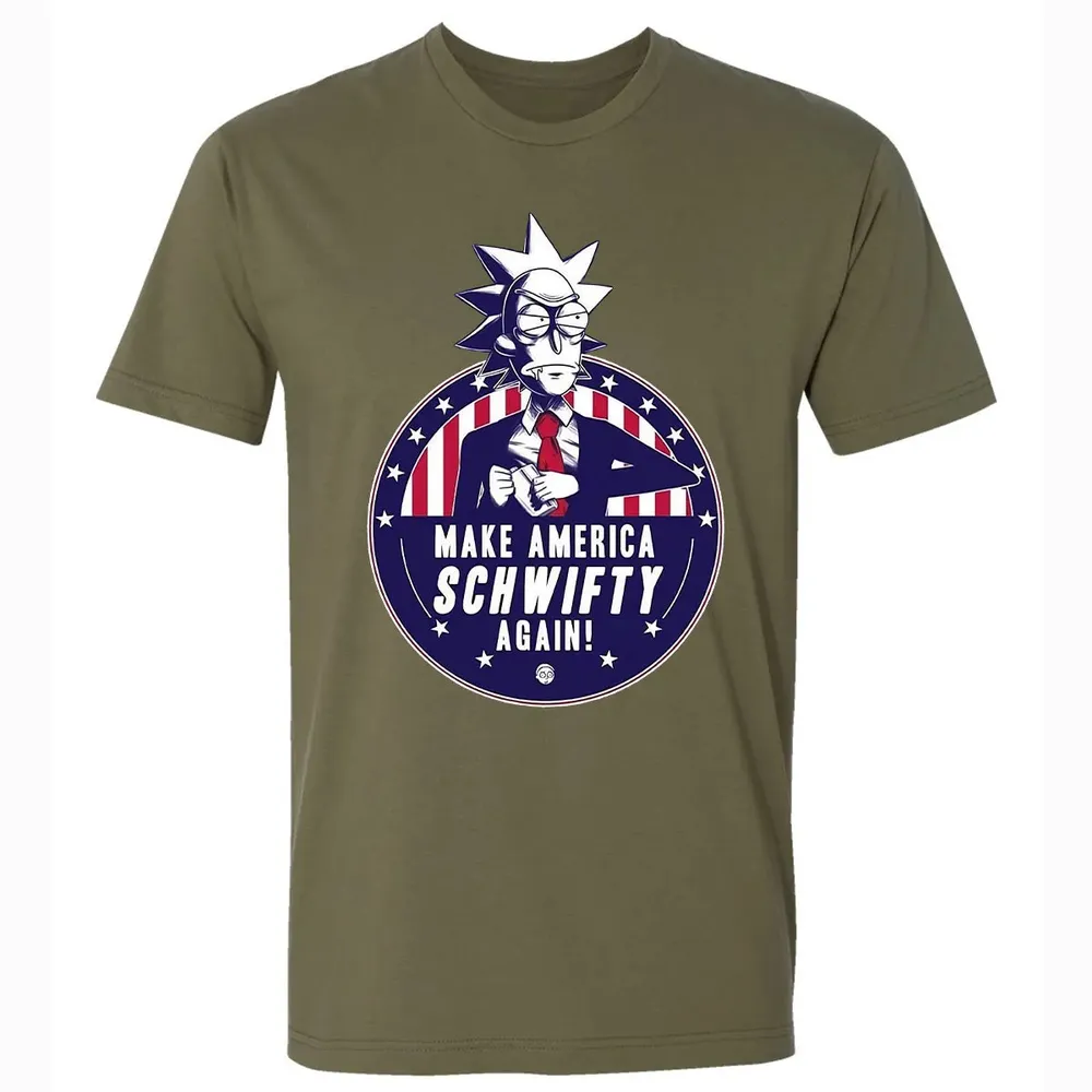 Make America Schwifty Again! Premium Unisex T-shirt - 5