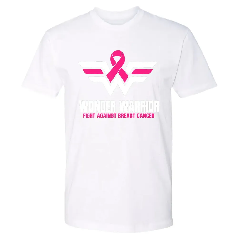 Super Hero Breast Cancer  For Women Premium Unisex T-shirt - 4