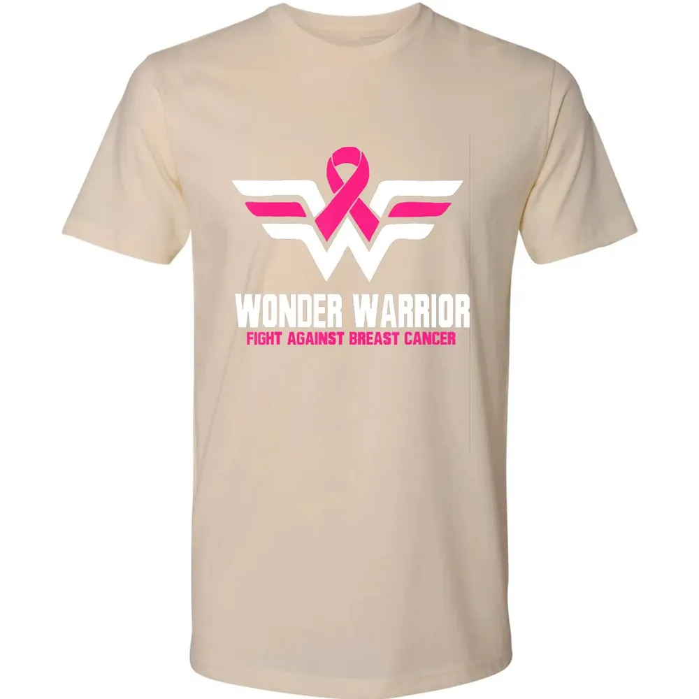 Super Hero Breast Cancer  For Women Premium Unisex T-shirt - 13