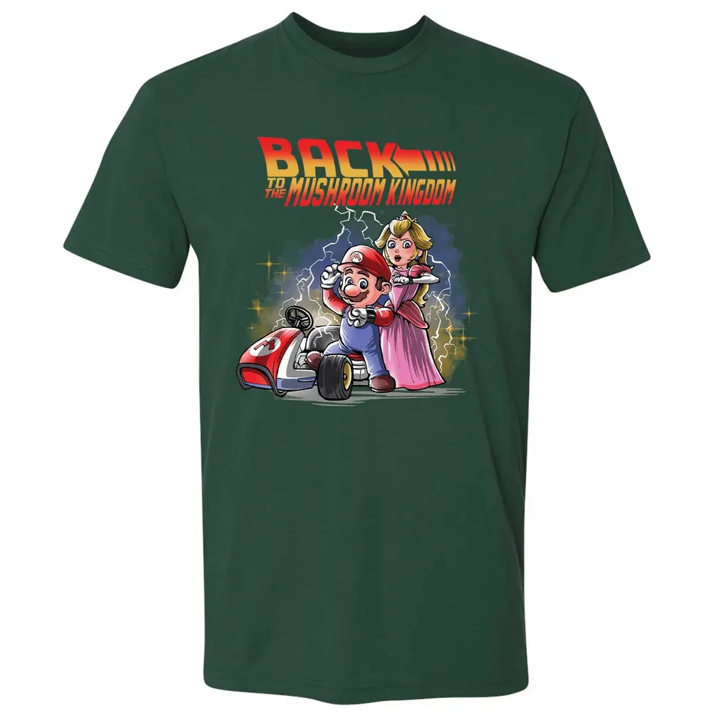 Back to the Mushroom Kingdom Premium Unisex T-shirt - 12