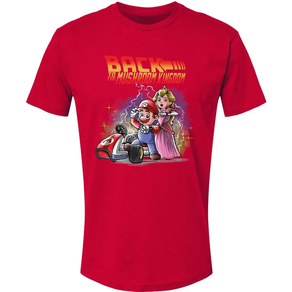 Back to the Mushroom Kingdom Premium Unisex T-shirt - 6