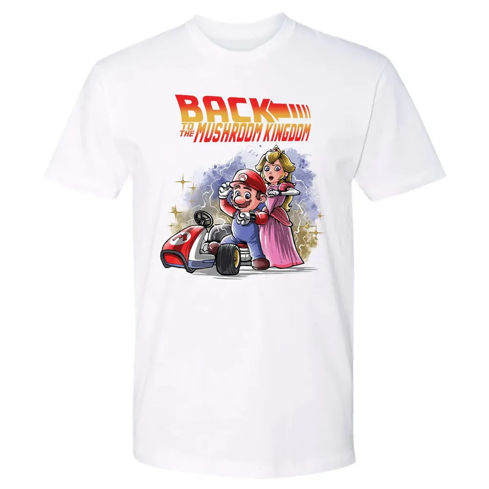 Back to the Mushroom Kingdom Premium Unisex T-shirt - 4