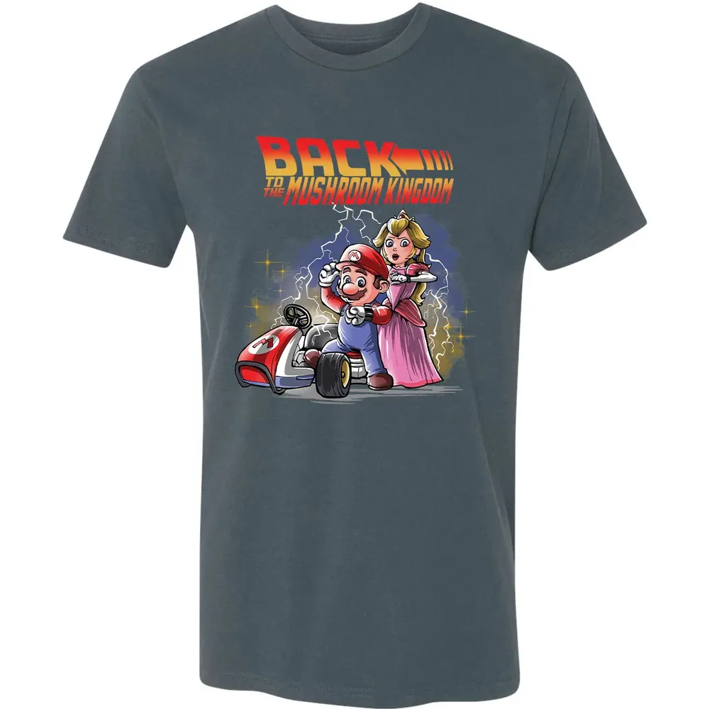 Back to the Mushroom Kingdom Premium Unisex T-shirt - 14