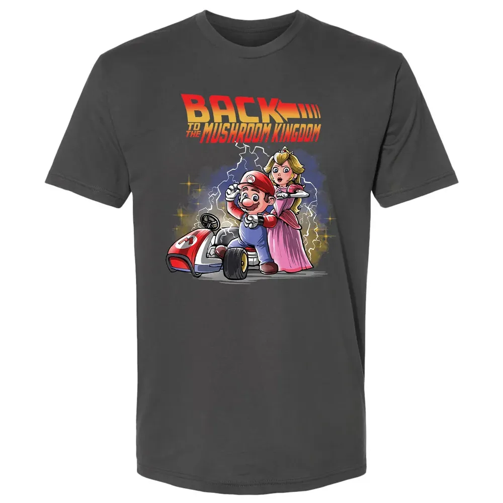 Back to the Mushroom Kingdom Premium Unisex T-shirt - 8