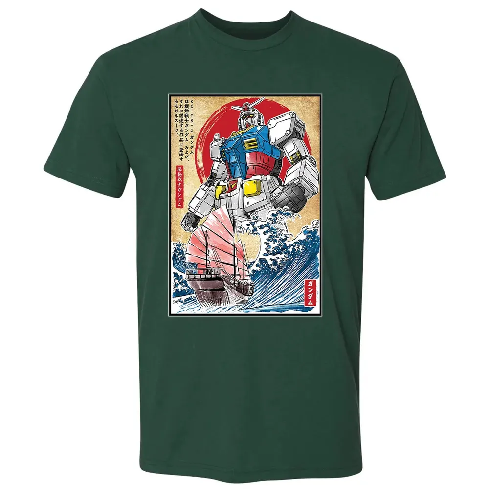 RX 78 2 Gundam in Japan Premium Unisex T-shirt - 12