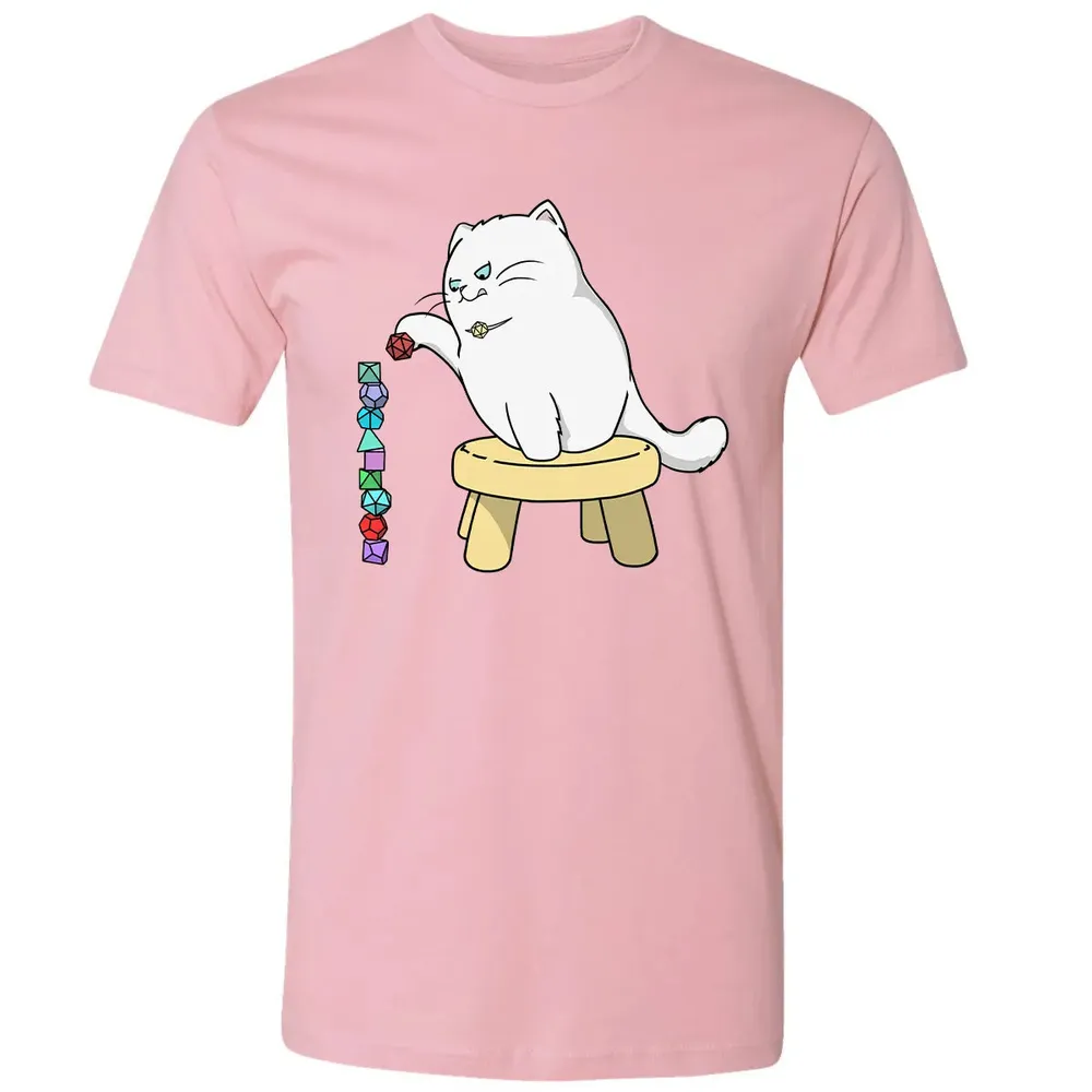 Cat Stacking Dice Premium Unisex T-shirt - 3