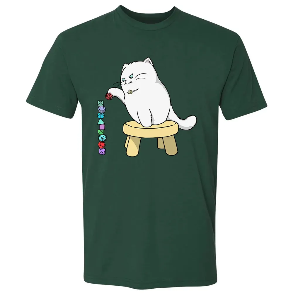 Cat Stacking Dice Premium Unisex T-shirt - 12