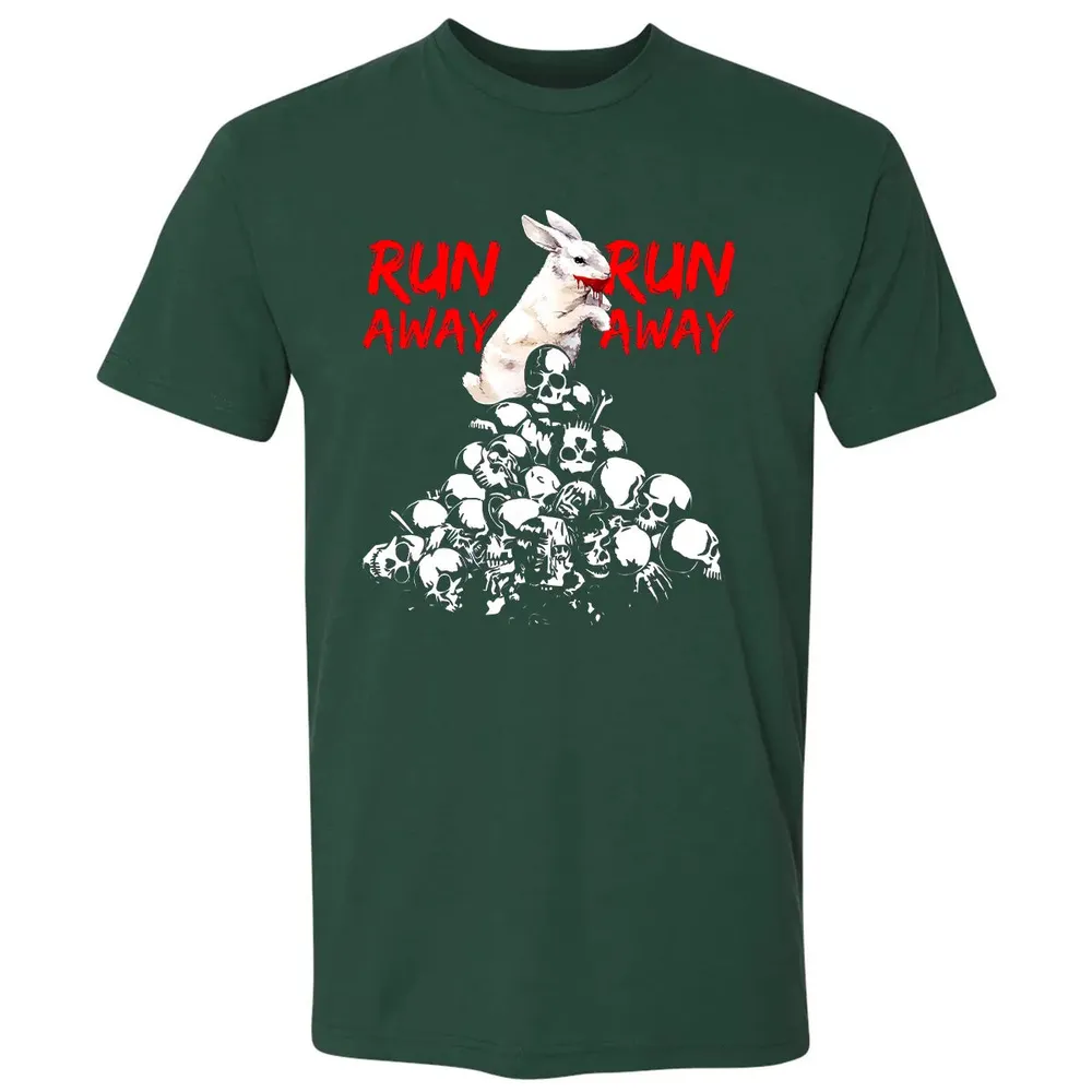 Run Away Killer Rabbit Premium Unisex T-shirt - 12
