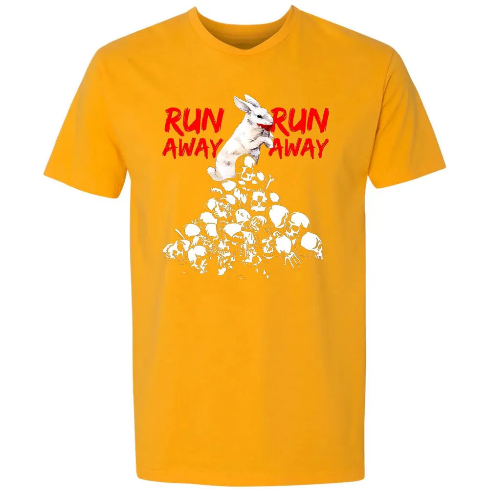 Run Away Killer Rabbit Premium Unisex T-shirt - 11