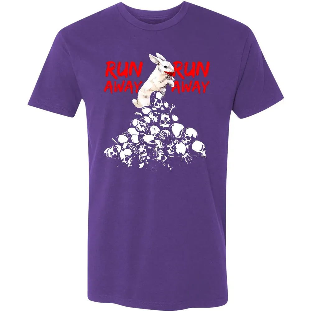 Run Away Killer Rabbit Premium Unisex T-shirt - 7
