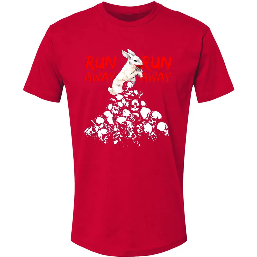 Run Away Killer Rabbit Premium Unisex T-shirt - 6