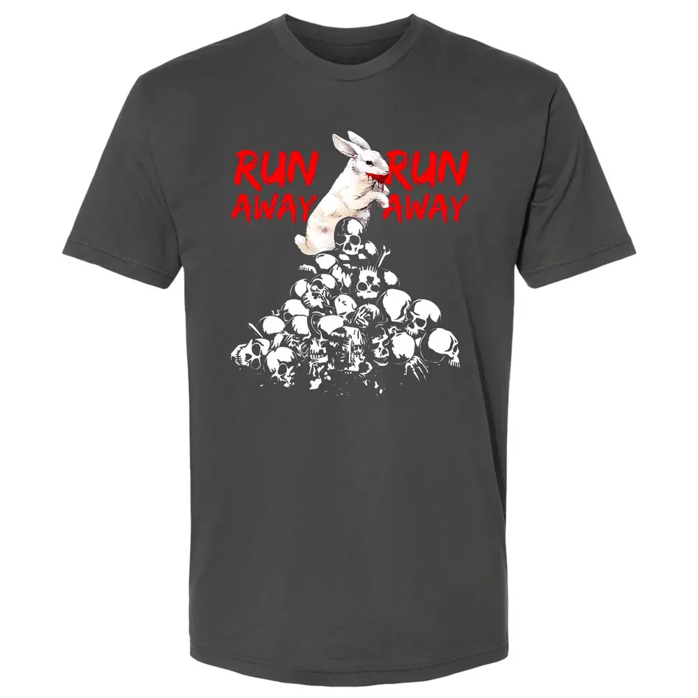 Run Away Killer Rabbit Premium Unisex T-shirt - 8