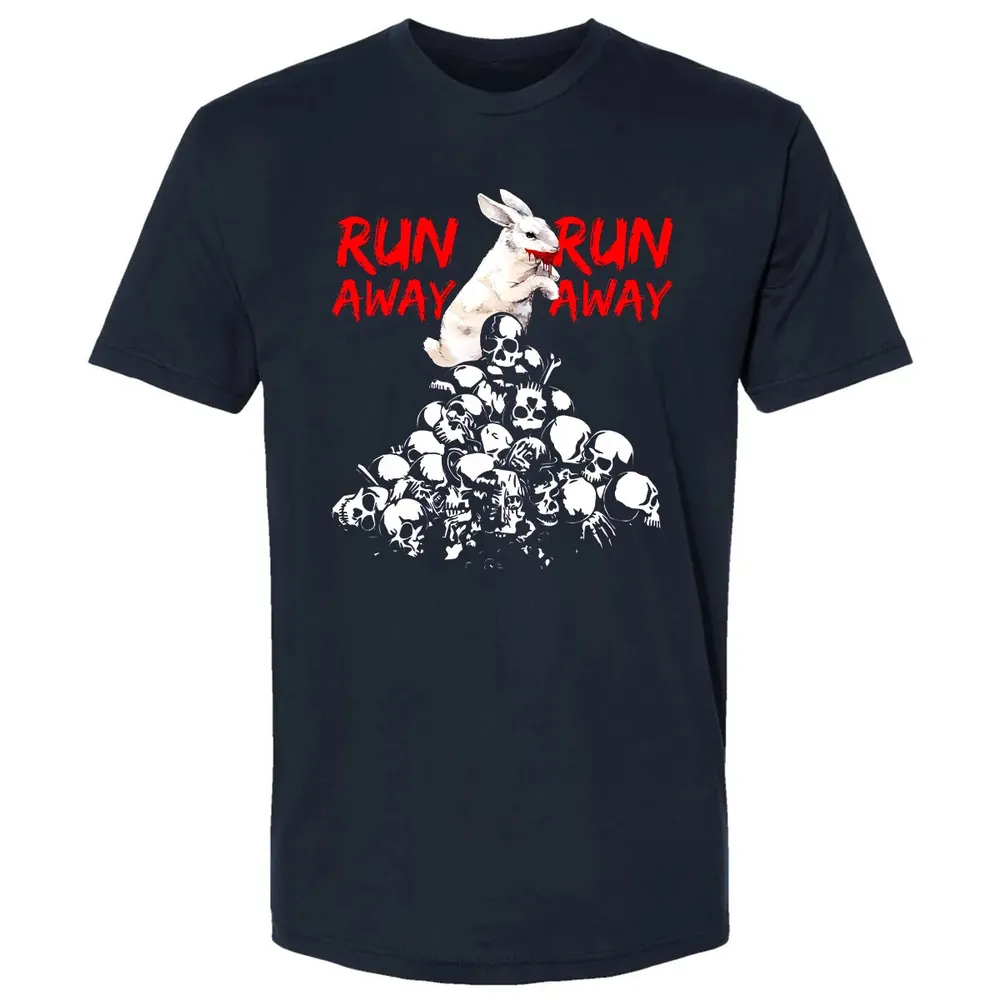 Run Away Killer Rabbit Premium Unisex T-shirt - 2