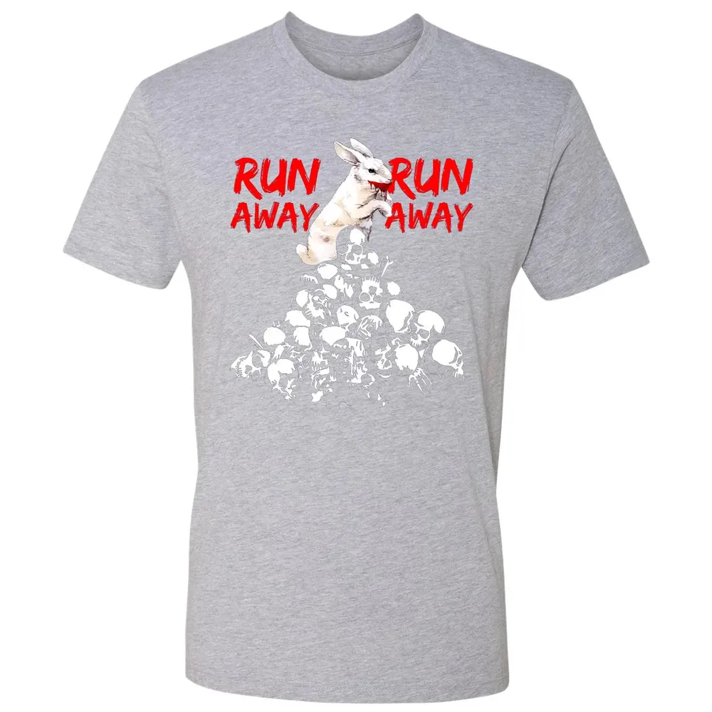 Run Away Killer Rabbit Premium Unisex T-shirt - 9