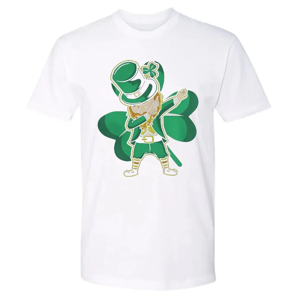 Dabbing - St Patrick Day Premium Unisex T-shirt - 4