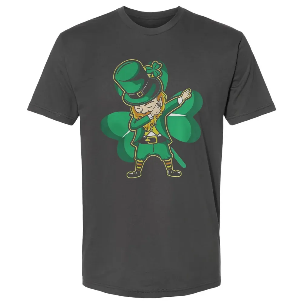 Dabbing - St Patrick Day Premium Unisex T-shirt - 8
