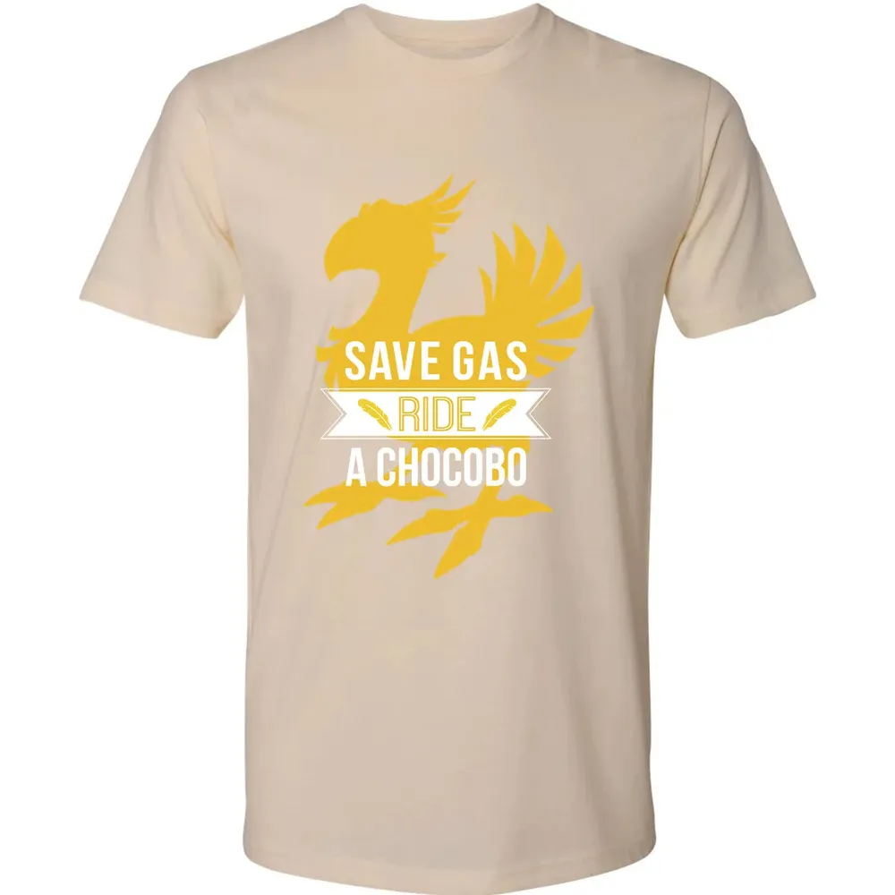 Fantasy Save Gas Ride a Chocobo Premium Unisex T-shirt - 13