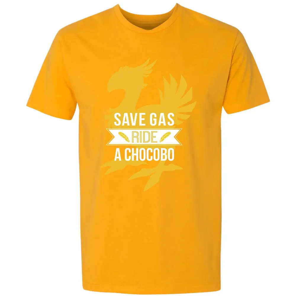 Fantasy Save Gas Ride a Chocobo Premium Unisex T-shirt - 11